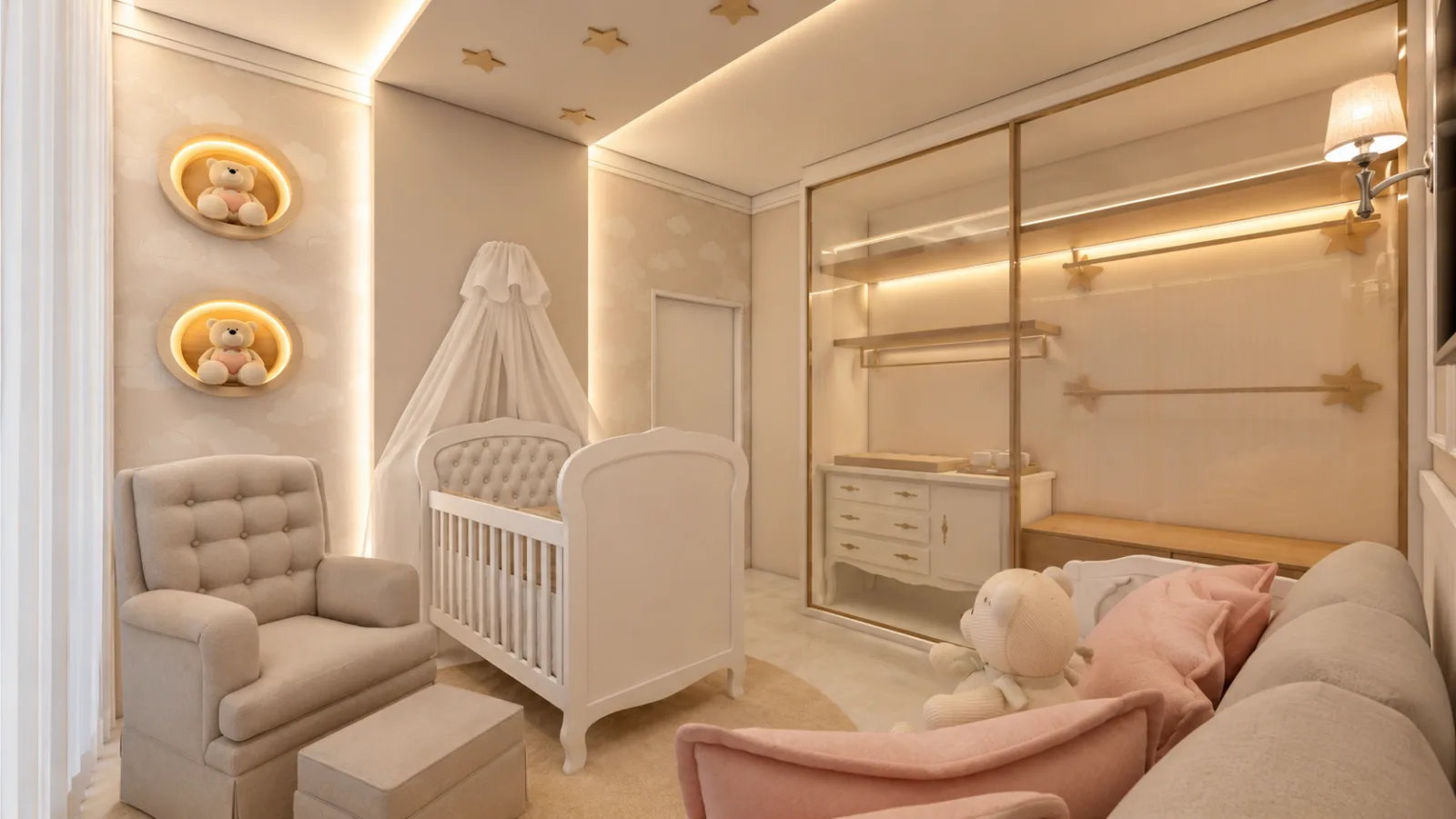 Quarto Nuvem de Afeto